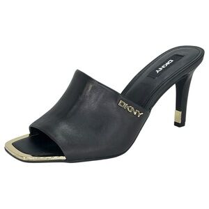 DKNY Black and Gold Heels